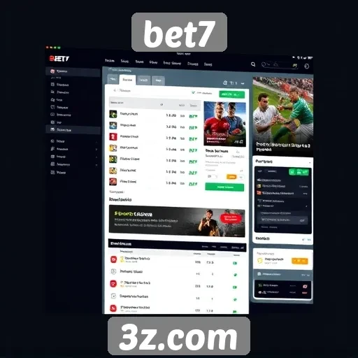Avaliação da interface e usabilidade do Bet7